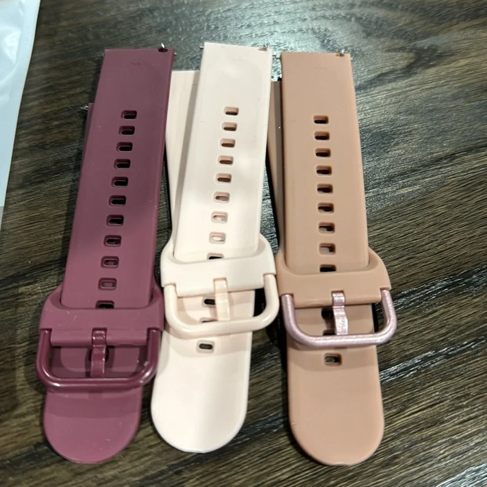 New bands for Samsung watch, 3 pack